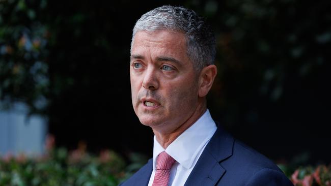 NSW Roads Minister John Graham said trucks would be diverted from the City West Link during peak hour. Picture: NCA NewsWire/ David Swift