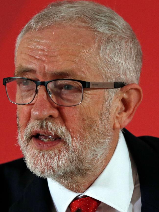 UK Labour Party leader Jeremy Corbyn said the US should have arrested slain Islamic State leader Abu Bakr Al-Baghdadi. Picture: AFP