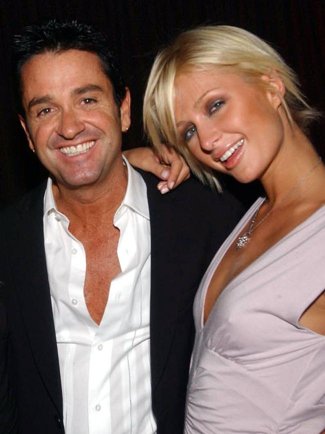 Paris Hilton with Thornburgh in 2003.