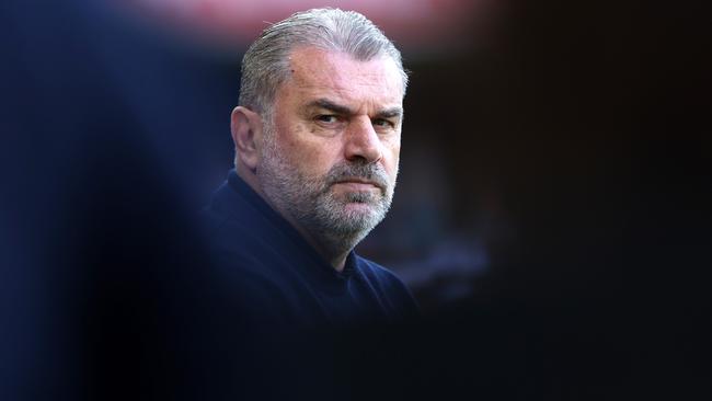 Spurs manager Ange Postecoglou on the final day of the Premier League season. Picture: Getty Images