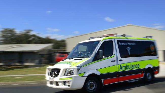 A pedestrian was hit by a car on the M1 at Burleigh Heads.