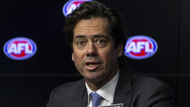 Gillon McLachlan says it is nonsense to suggest Gold Coast is on its last chance.