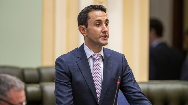 Queensland LNP member for Broadwater David Crisafulli. (AAP Image/Glenn Hunt)