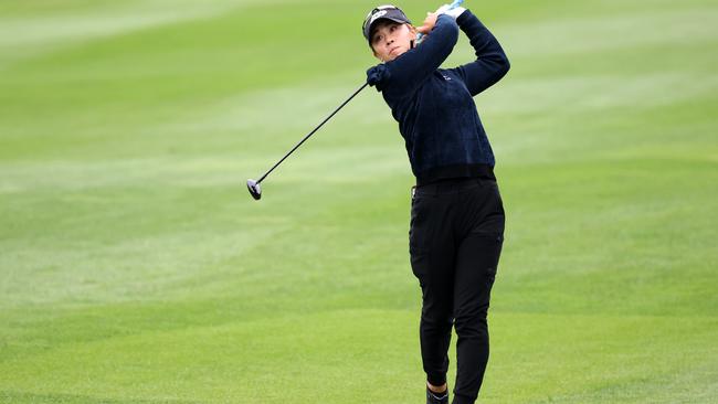 Danielle Kang in action in South Korea earlier this month. Photo: Getty Images