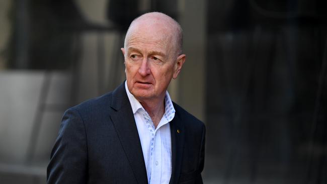 America’s two biggest pension funds have voted against the re-election of Glenn Stevens to Macquarie’s board. Picture: NCA NewsWire/Joel Carrett