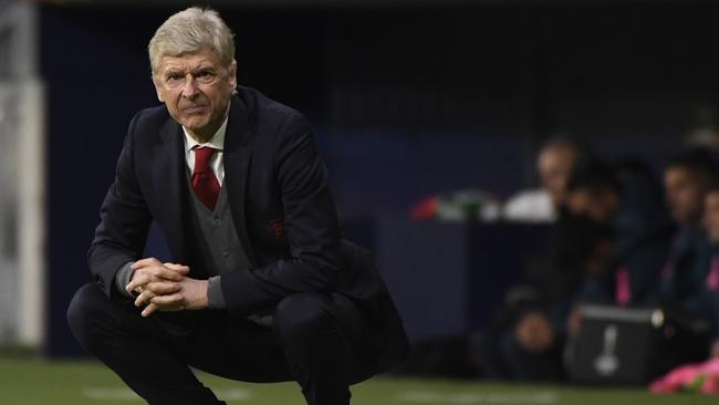 Arsene Wenger left Arsenal in May after a stint of 22 years as the club’s manager. Picture: AFP