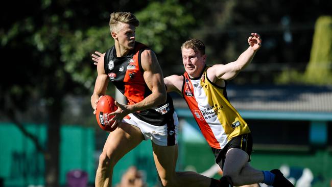 Midfielder Matthew Stent is a key addition for Tea Tree Gully as he returns to the club. Picture: AAP/Morgan Sette