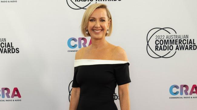 The former 2GB Afternoons host Deborah Knight on the red carpet at the ACRAS 2022.