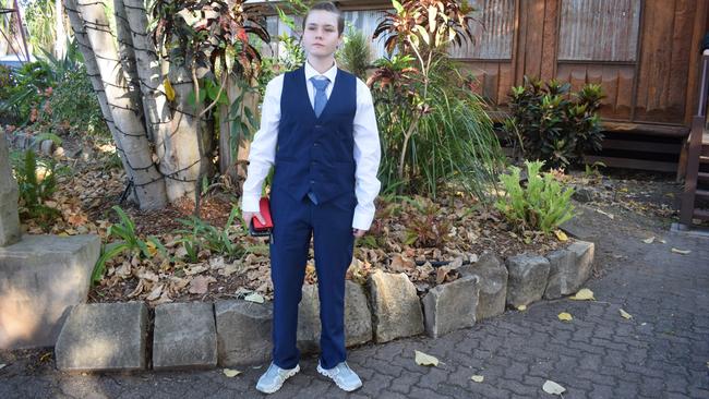 Lee Finnigan at the North Rockhampton High School Formal 2023.