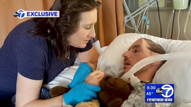 Dad left paralysed by brutal brain injuries by thug who got just two months in jail (ABC7)