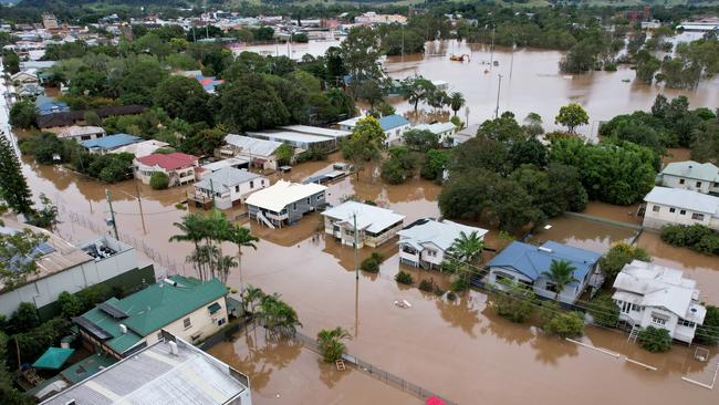 Lismore on March 31 last year. The floods will be front of mind for voters. Picture: Dan Peled/Getty Images