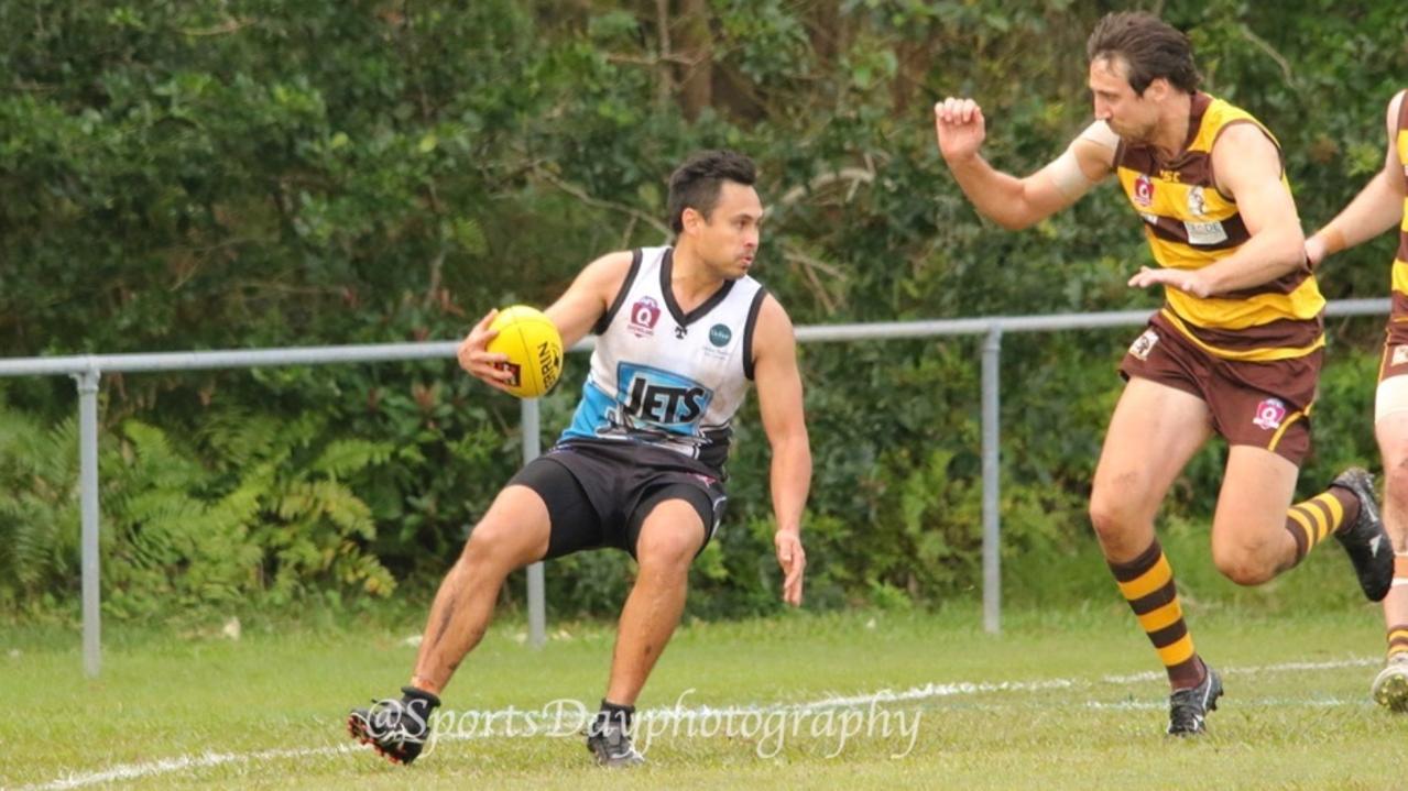 North Shore Jets player Frankie Robinson. Picture: SportsDayPhotography