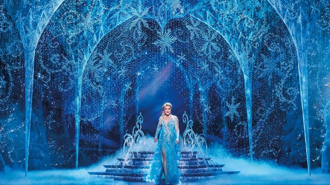 Jemma Rix in Frozen. Capitol Theatre, Sydney, 2020. Picture: Lisa Tomasetti