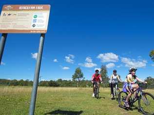 The councils are planning to install a 2.5m-wide, 17.4km-long bike path from Ipswich to Fernvale. Picture: David Kirkland