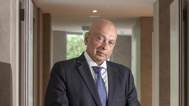 Dr Sanjay Jeganathan, chair of the Council of Presidents of Australia’s Medical Colleges, says the health system is in crisis. Picture: Brian Cassey