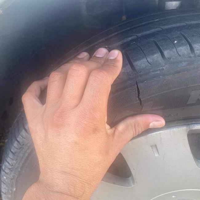 Staff from ol Pinky's Maryborough have claimed racism is the motive for recent attacks on work vehicles and false claims online Picture: Supplied