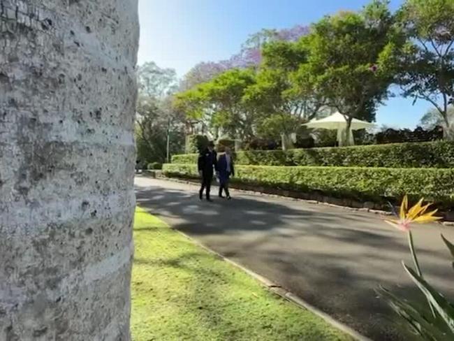  Premier Steven Miles catches bus to Government House 