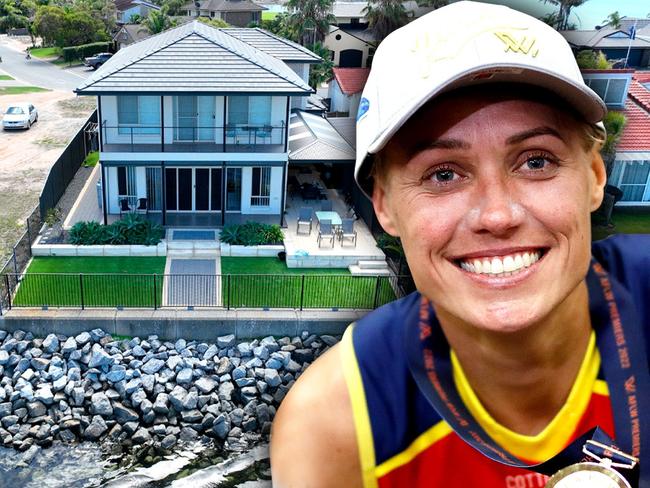 Erin Phillips' home goes on the market. Artwork Steve Grice/The Advertiser.,