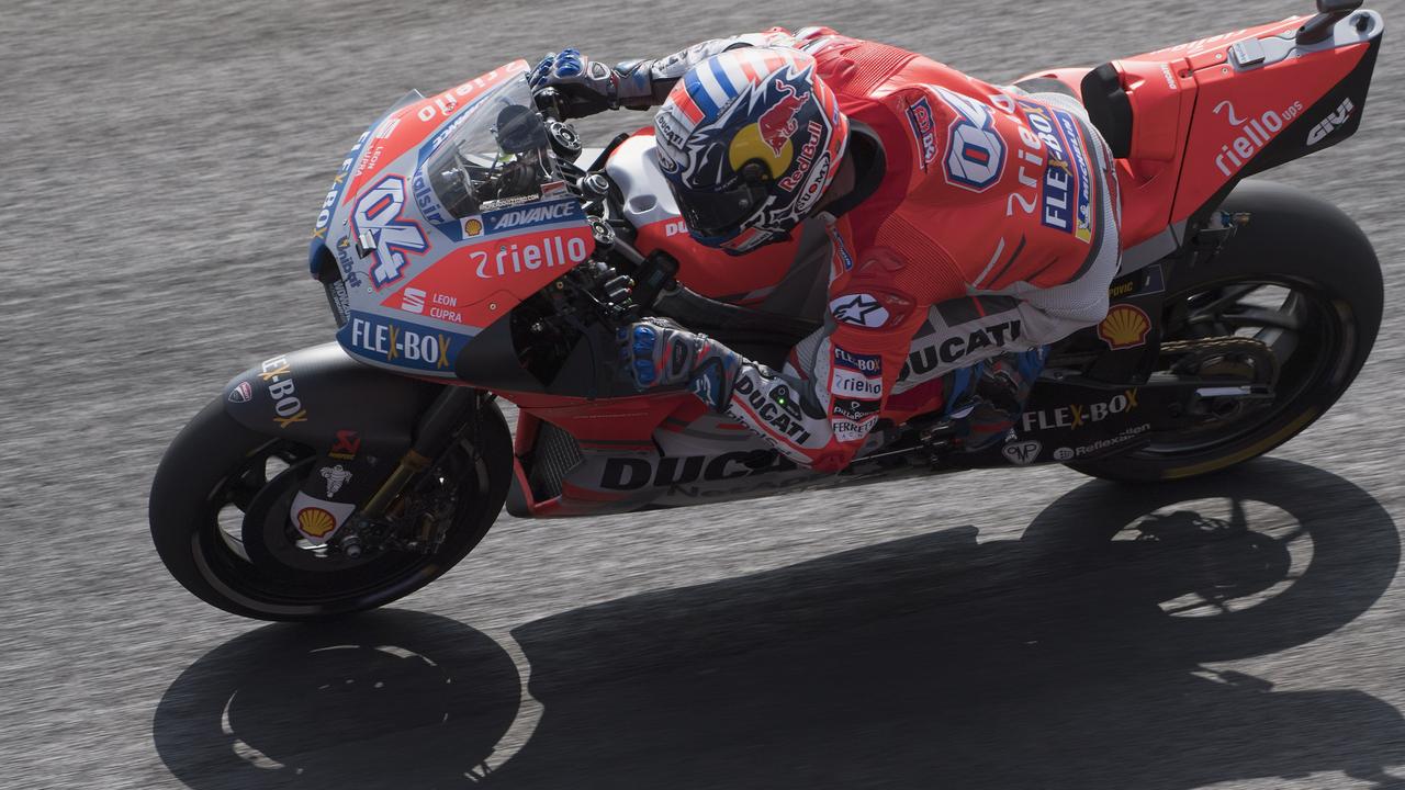 Andrea Dovizioso was fastest in Practice 1 for the MotoGP Grand Prix of Spain at Jerez.