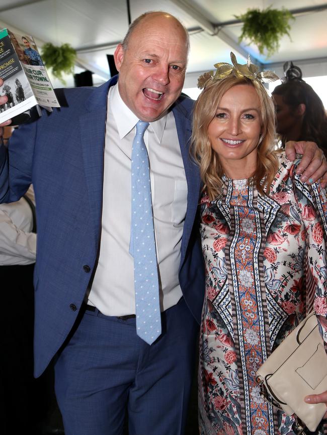 Billy Brownless with Melonie Middleton. Picture: Glenn Ferguson