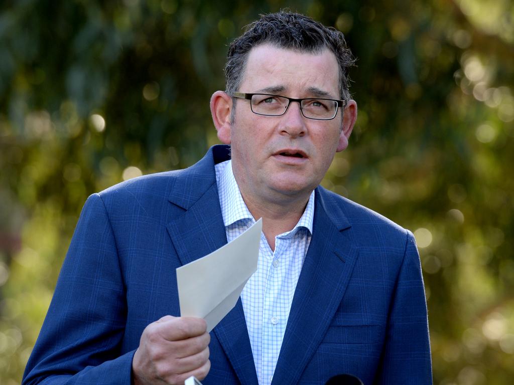 There are fears Victorian Premier Daniel Andrews could plunge Melbourne into a snap lockdown. Picture: NCA NewsWire / Andrew Henshaw