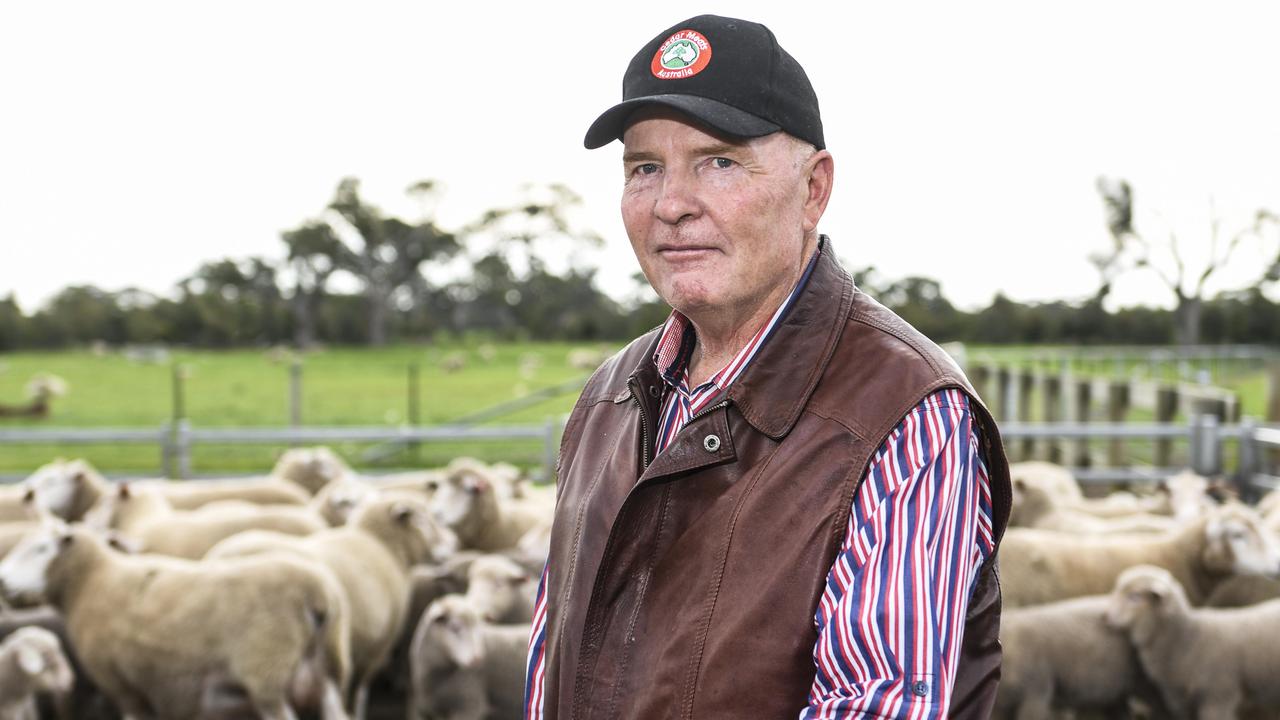 Eye for detail: Gordon Brown on the Shelburn property he manages at Shelford. Picture: Dannika Bonser