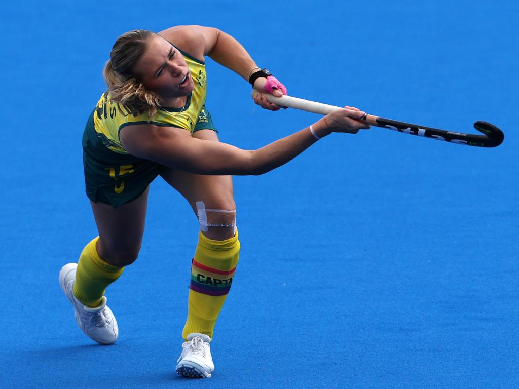 The Hockeyroos are unbeaten in Paris? Picture: AFP