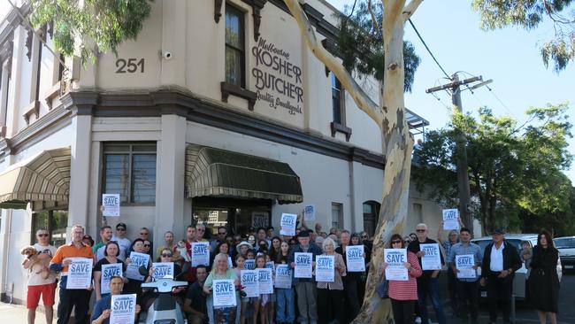 Inkerman St Traders and residents are rallying to safe the parking bays.