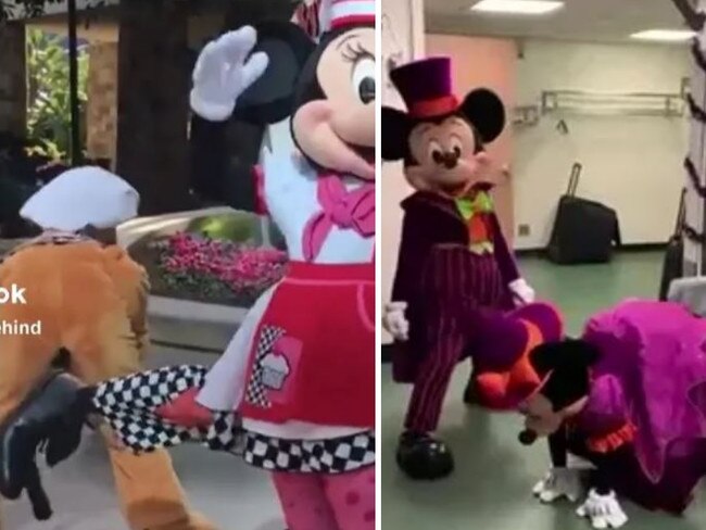 Racy footage of Disney characters leaked