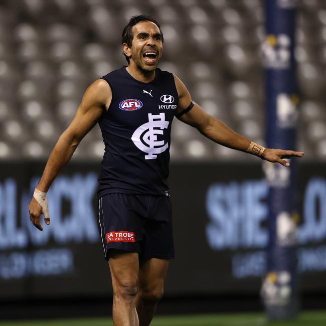 AFL icon Eddie Betts is in serious talks to play for the Wanderers in the upcoming NTFL season. Picture: Michael Klein