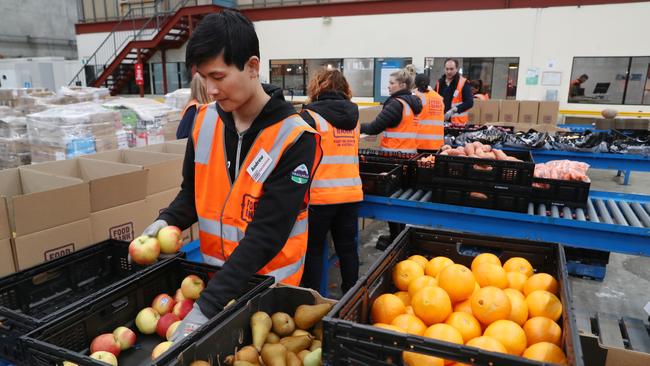 As retail sales rise, more people are also severely food insecure as inflation and interest rate rises put pressure on households. Picture: David Crosling