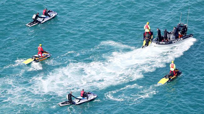 The search for the missing Yak-52 plane. Picture: Nigel Hallett.