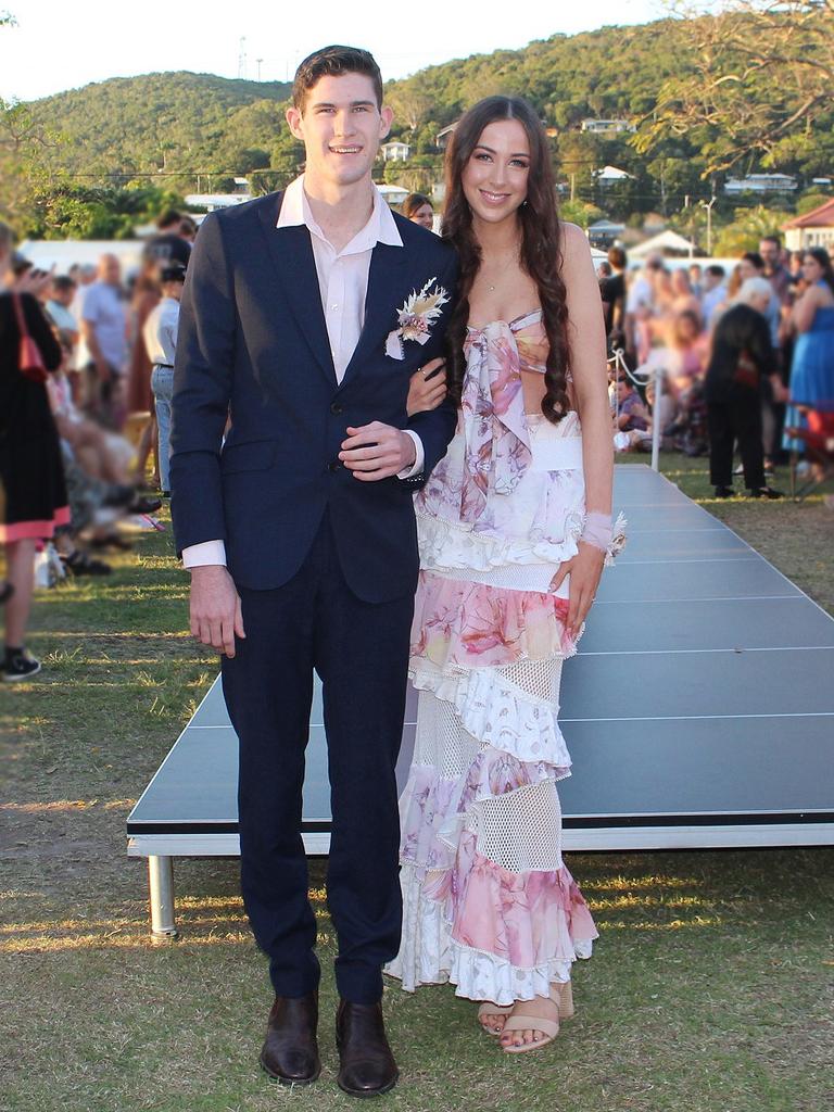 Ella and Hamish at the St Ursula's College Formal. Photo: Contributed