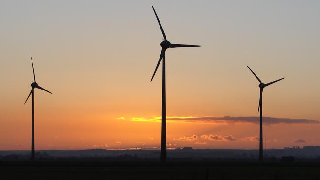 Blowing in the wind: the government has announced a review of its programs to combat climate change.