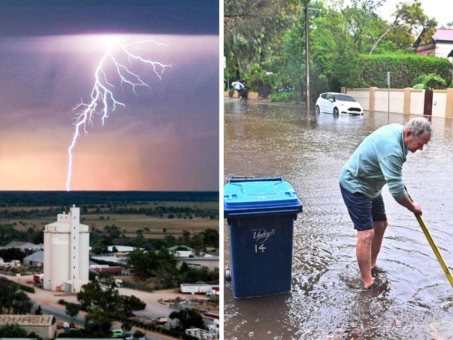 Gallery artwork - lightning and flooding