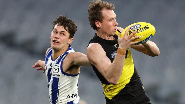 Dylan Grimes remains in doubt for first contest of the new season against Carlton.