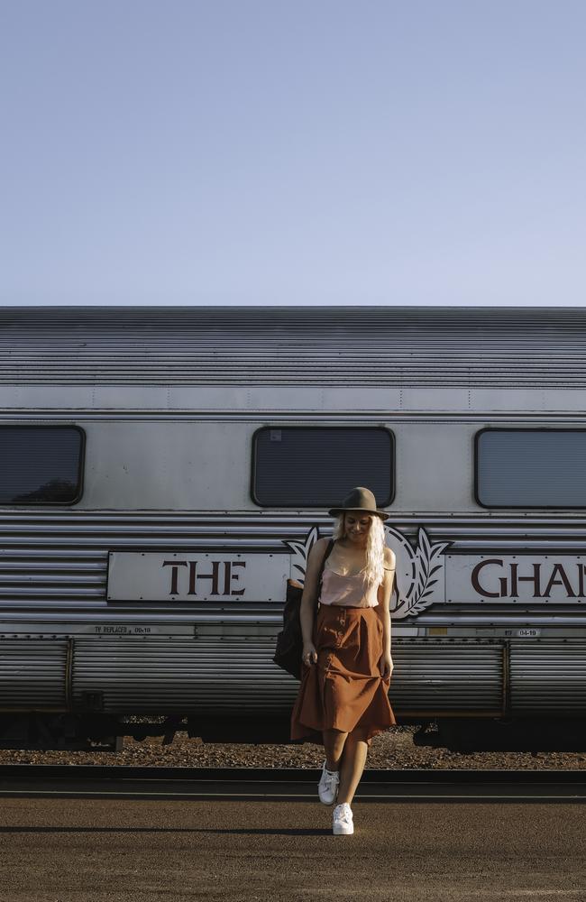 The Ghan is big in the Territory.