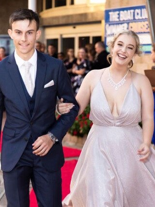 The students of St James Lutheran College celebrate their formal at the Hervey Bay Boat Club. Photo: Lisa Maree Carter Photography