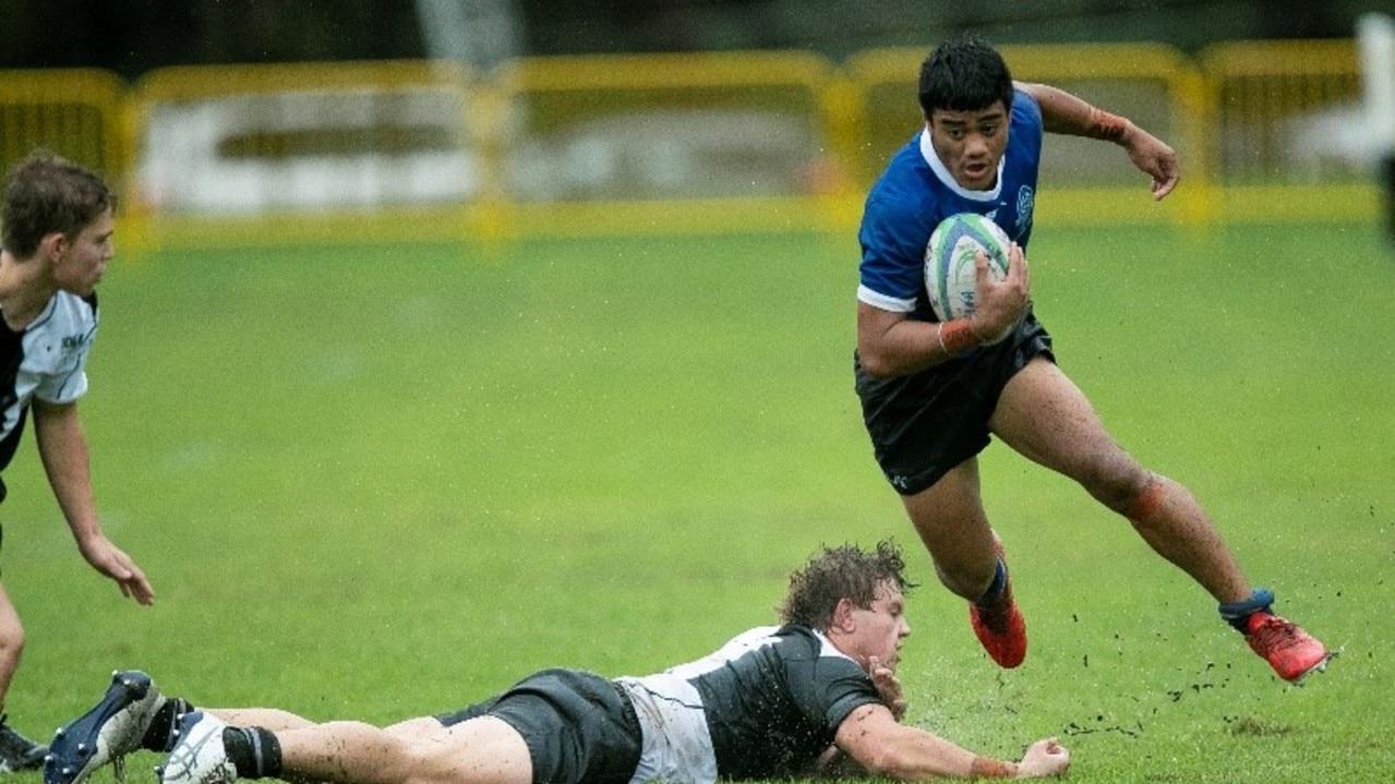 St Edmund's College rugby star Tafito Falaniko Ah-Ki.