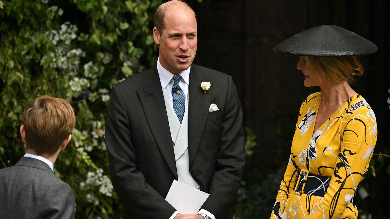 Wills mingled with other guests, Harry was nowhere to be seen. Picture: Oli SCARFF / AFP