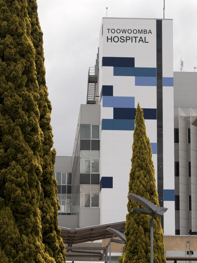 The exterior of the Toowoomba Hospital. Photo Kevin Farmer