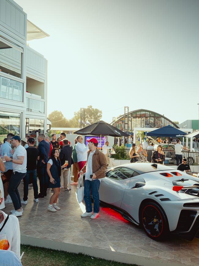 Casa Ferrari hospitality at the 2024 Australian Grand Prix. Photo: Alastair Brook.