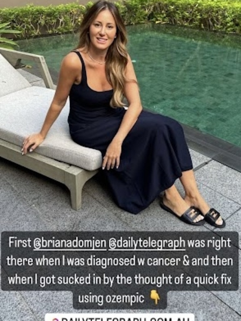 In an interview with the Saturday Telegraph, Roxy Jacenko spoke about her bad experience with Ozempic. Image: Roxy Jacenko/Instagram