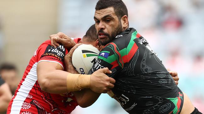 Greg Inglis can be a template for Latrell. Photo: Brendon Thorne/Getty Images