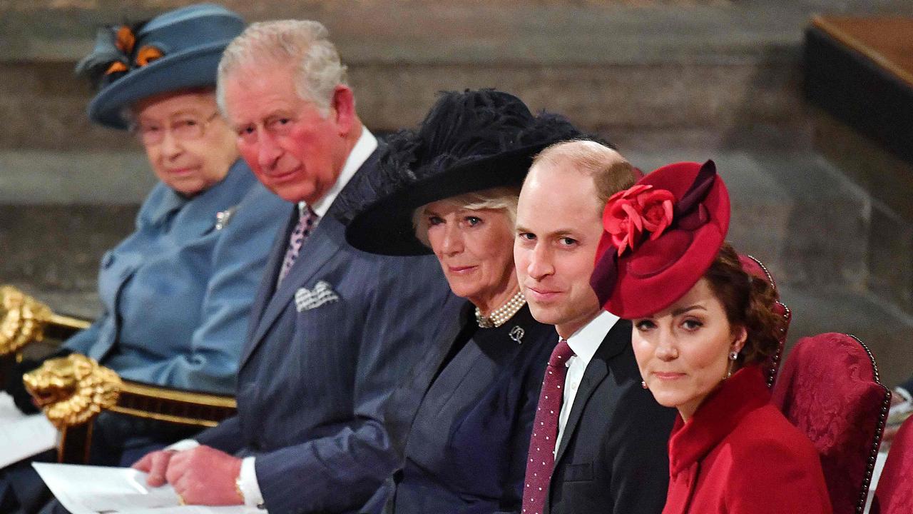 Each member of the royal family has their own staff. Picture: Phil Harris / AFP