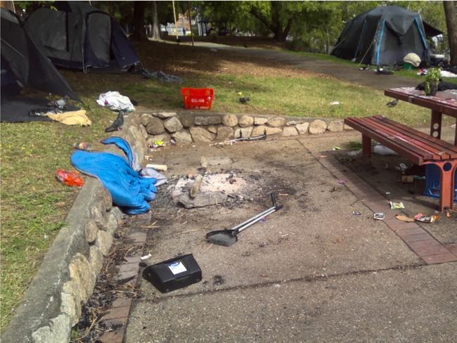 Brisbane City Council have become concerned about the serious escalation of violence and anti-social behaviour in these encampments at Musgrave Park and Kurilpa Point.