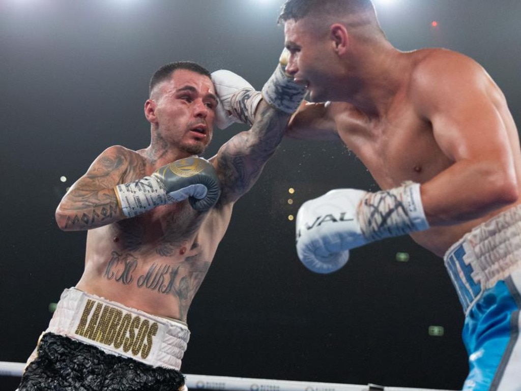 George Kambosos in action against Jake Wyllie. Picture: Supplied