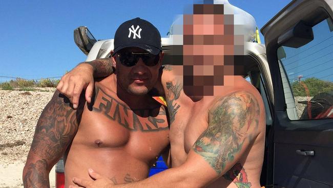 Finks bikie Anthony Wells was sentenced for supplying a controlled drug. Picture: Facebook