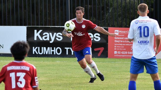 Brendan Fordham of Albion Park White Eagles. Photo: Kiah Hufton