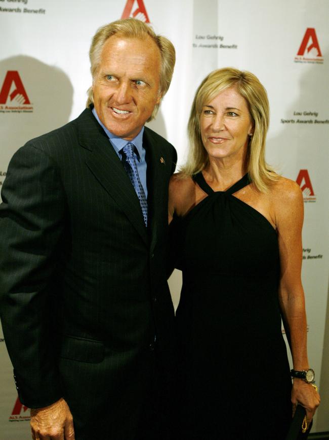 Evert was Greg Norman’s ex-wife.